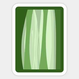 Abstract Forest Sticker